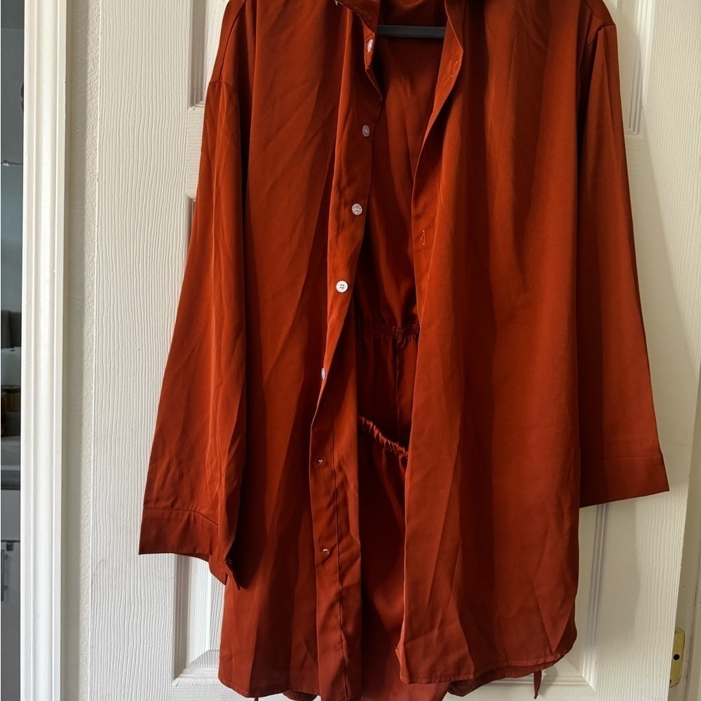 Amazon Women's Button Down Romper - Picture 3 of 5